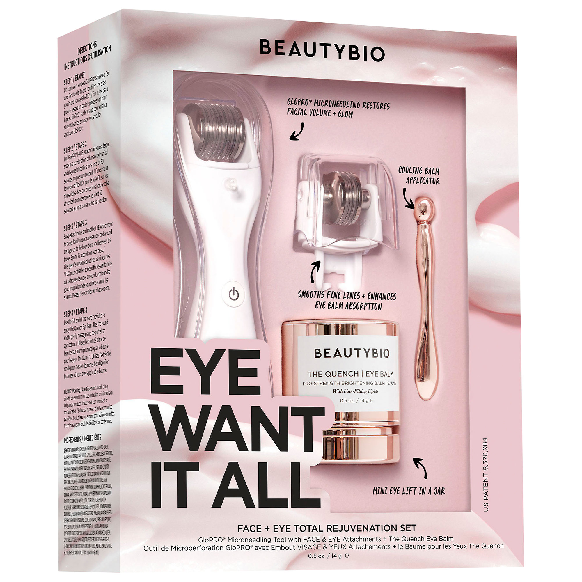 Eye Want It All Face + Eye Microneedling Set