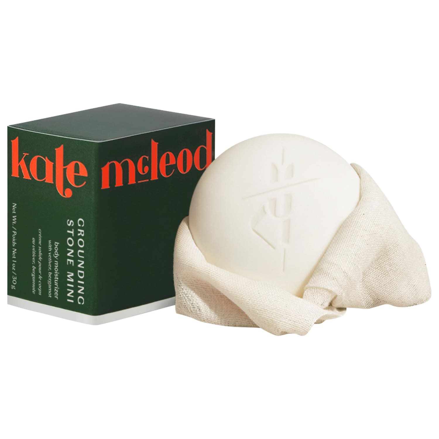Мини-брусок лосьона для тела с маслом какао для сухой кожи Kate McLeod The Mini Body Stone — фото 1