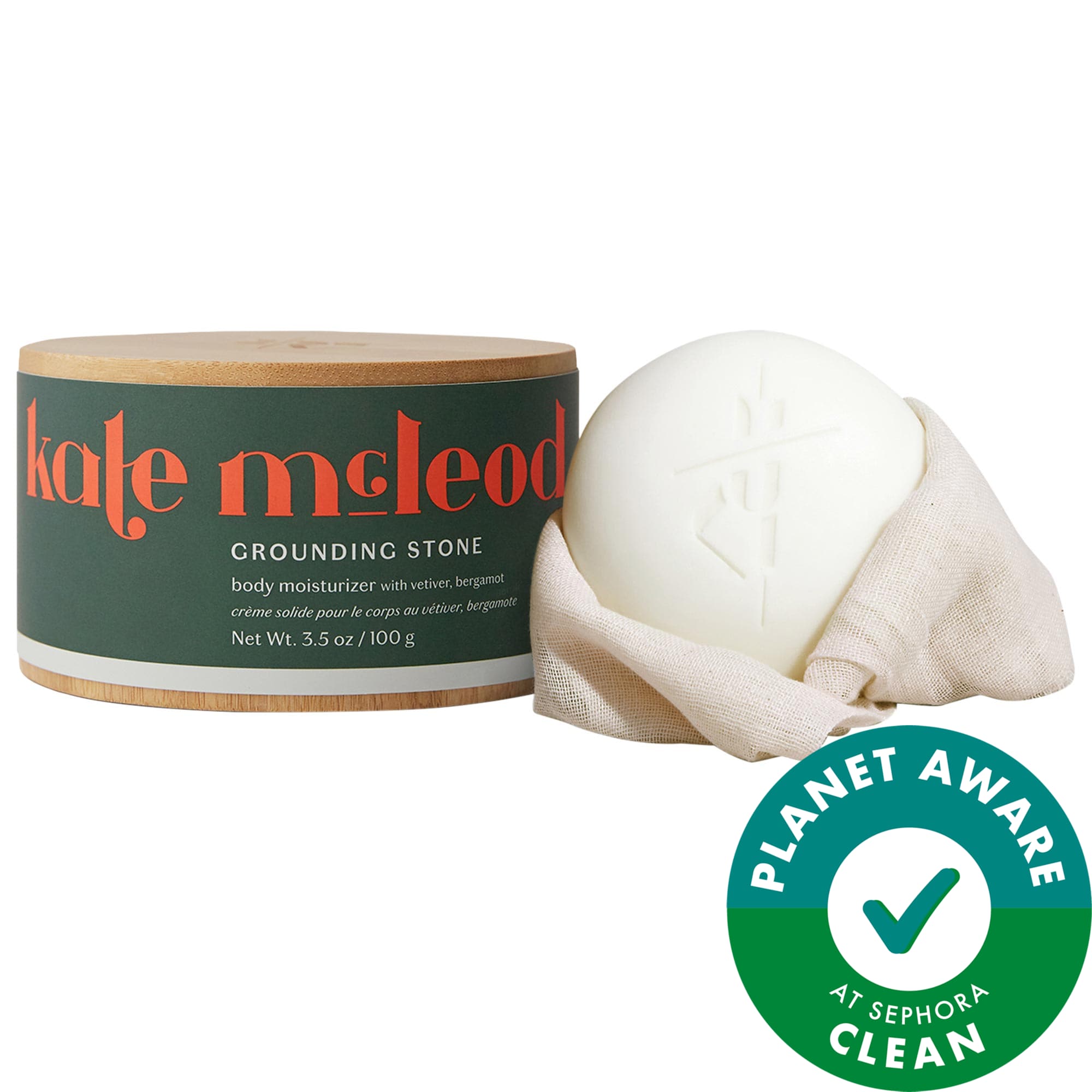 Thumbnail of Kate McLeod The Body Stone - Deep Moisturizing Cocoa Butter Lotion Bar for Dry Skin Treatment