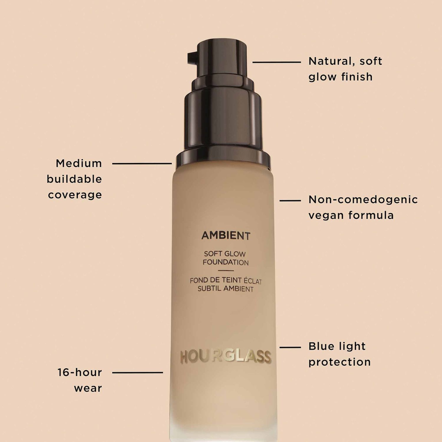 Тональный крем Hourglass Ambient Soft Glow Foundation — фото 4