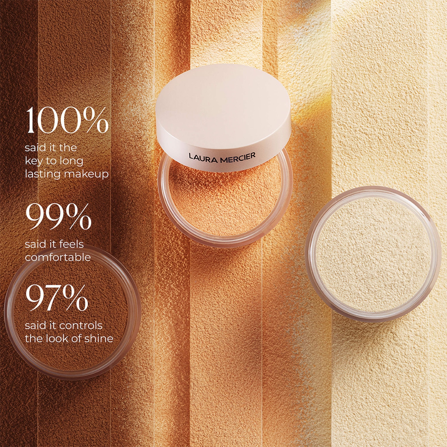 Poudre libre fixatrice translucide longue tenue sans talc Ultra-Blur