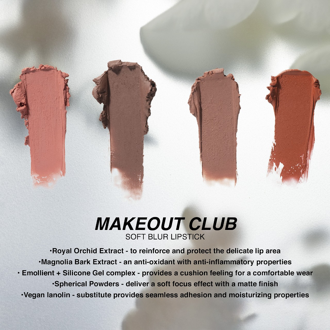 Матовая помада Freck Beauty Makeout Club Soft Blur — фото 8