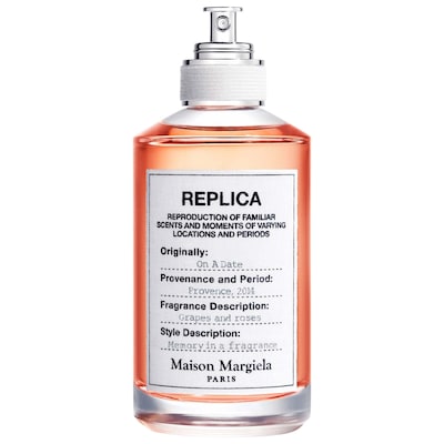Maison Margiela - REPLICA’ On A Date Eau de Toilette with Rose & Black Currant 3.4 oz / 100 mL eau de toilette spray Maison Margiela REPLICA’ On A Date Eau de Toilette with Rose & Black Currant