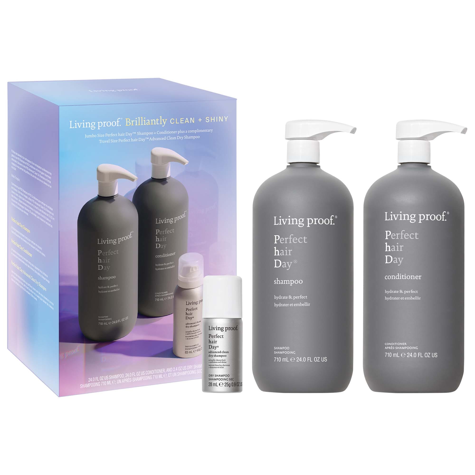 Brilliantly Clean + Shiny, PHD Shampoo and Conditioner Hair Set - Living  Proof | Sephora