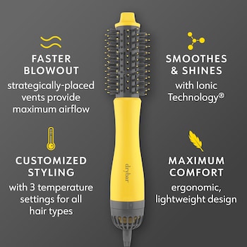 Hair Dryers Dry Bar Double Shot Blow Dryer Brush The Half Shot Small Round Blow Dryer Brush Drybar Sephora