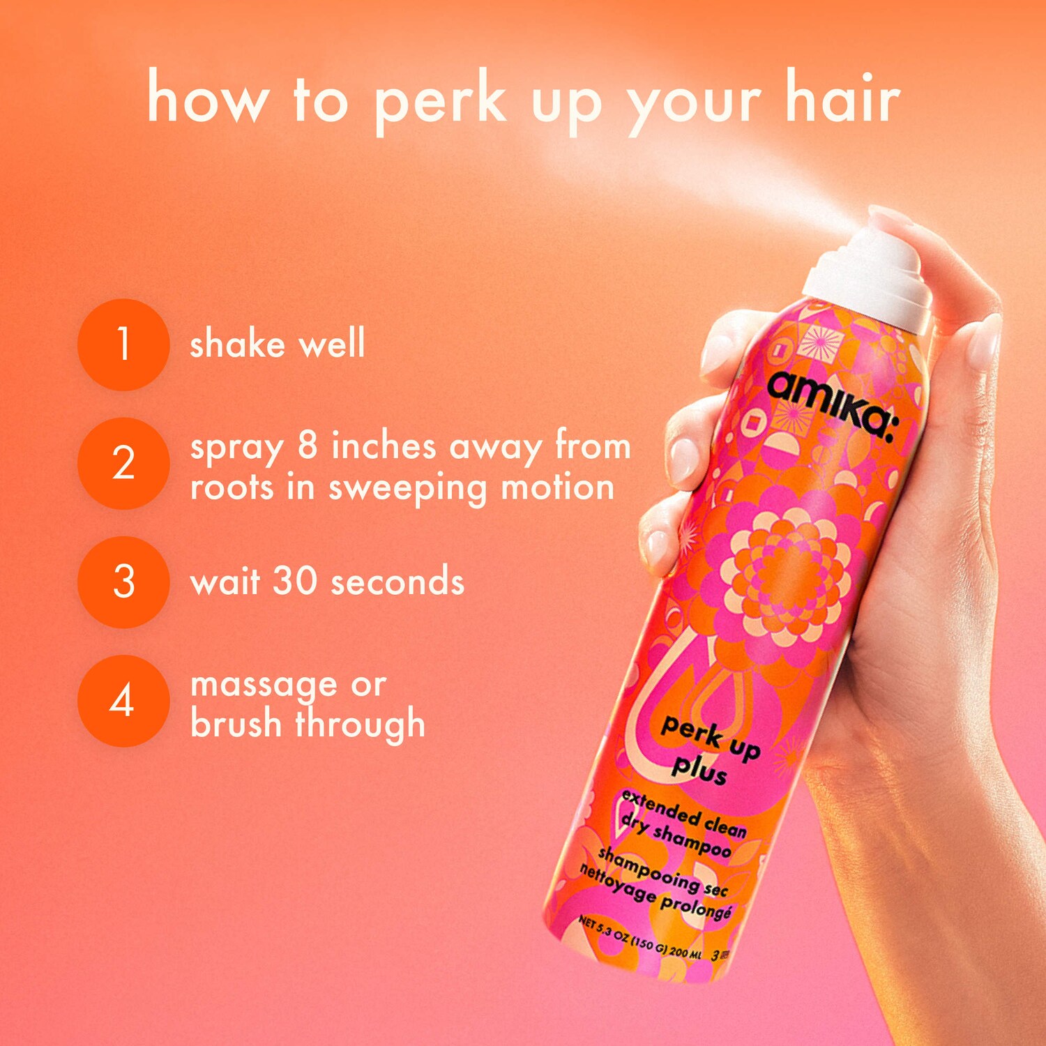 Mini Perk Up Plus Extended Clean Dry Shampoo
