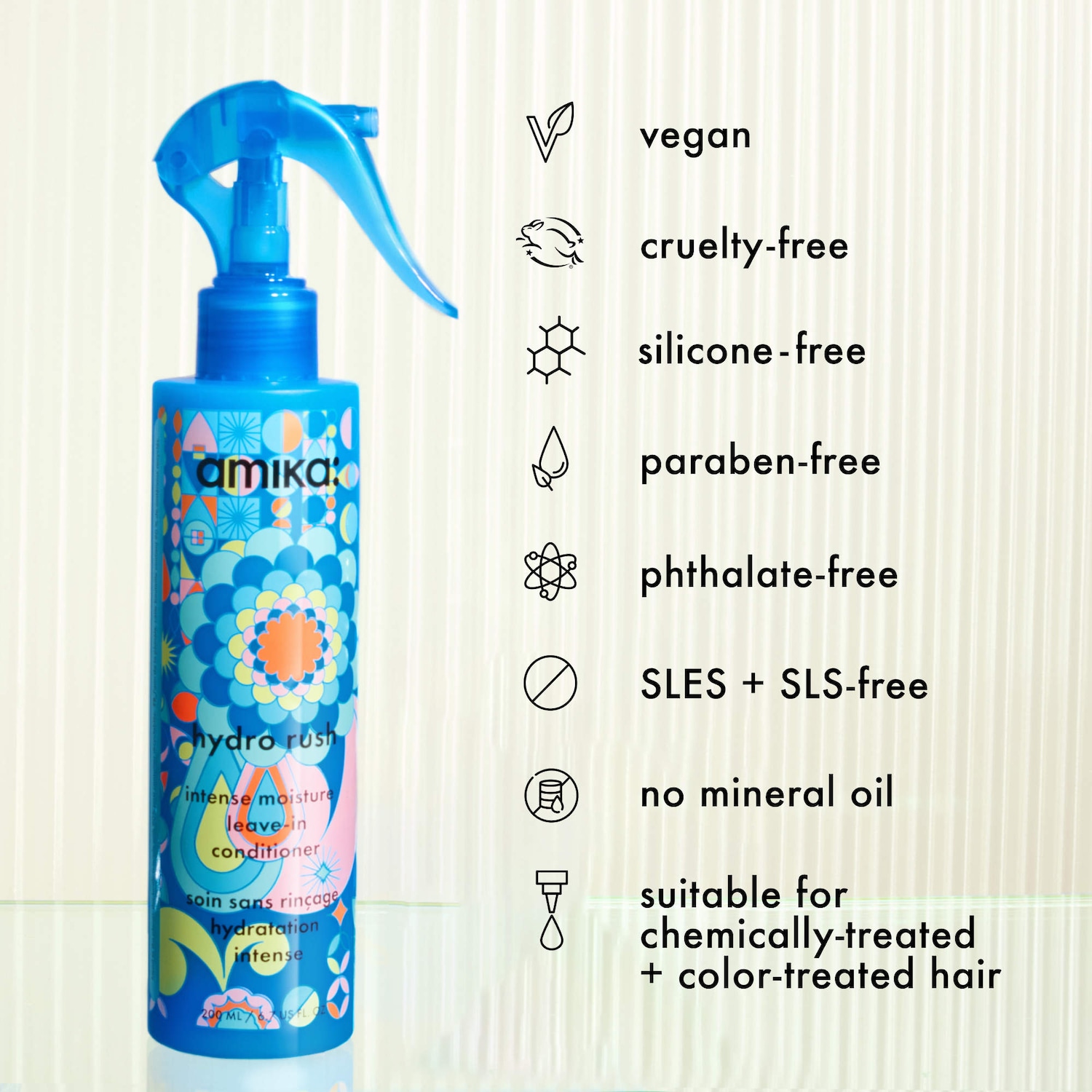 Hydro Rush Intense Moisture Leave-In Conditioner with Hyaluronic Acid