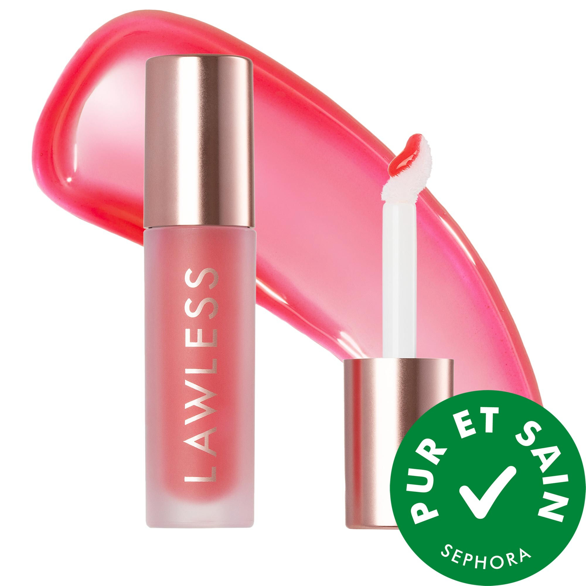 LAWLESS Brillant à lèvres repulpeur lissant Forget The Filler 0.11 3.3 mL