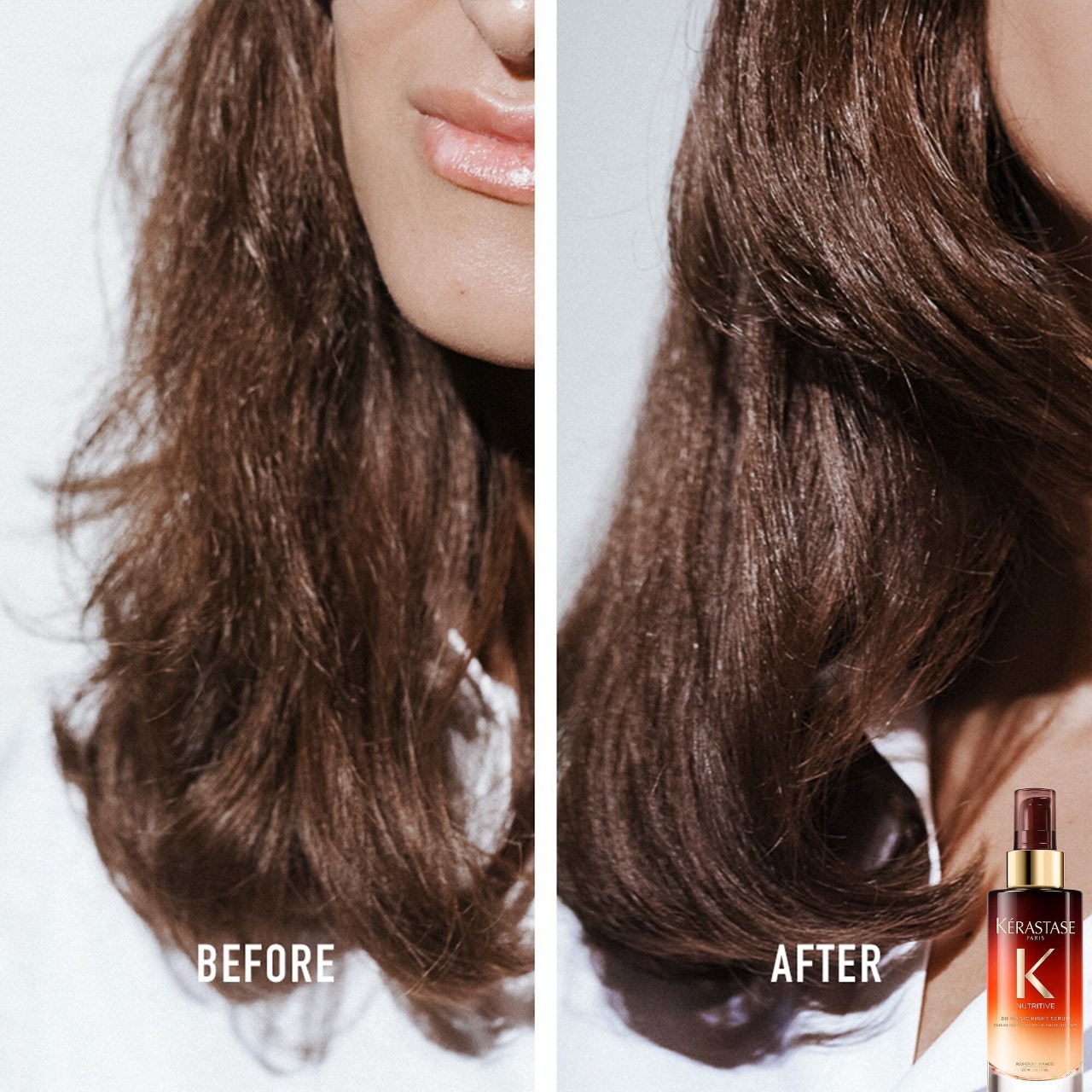 Kérastase Nutritive 8H Magic Night Treatment & Mini Elixir Ultime Hair