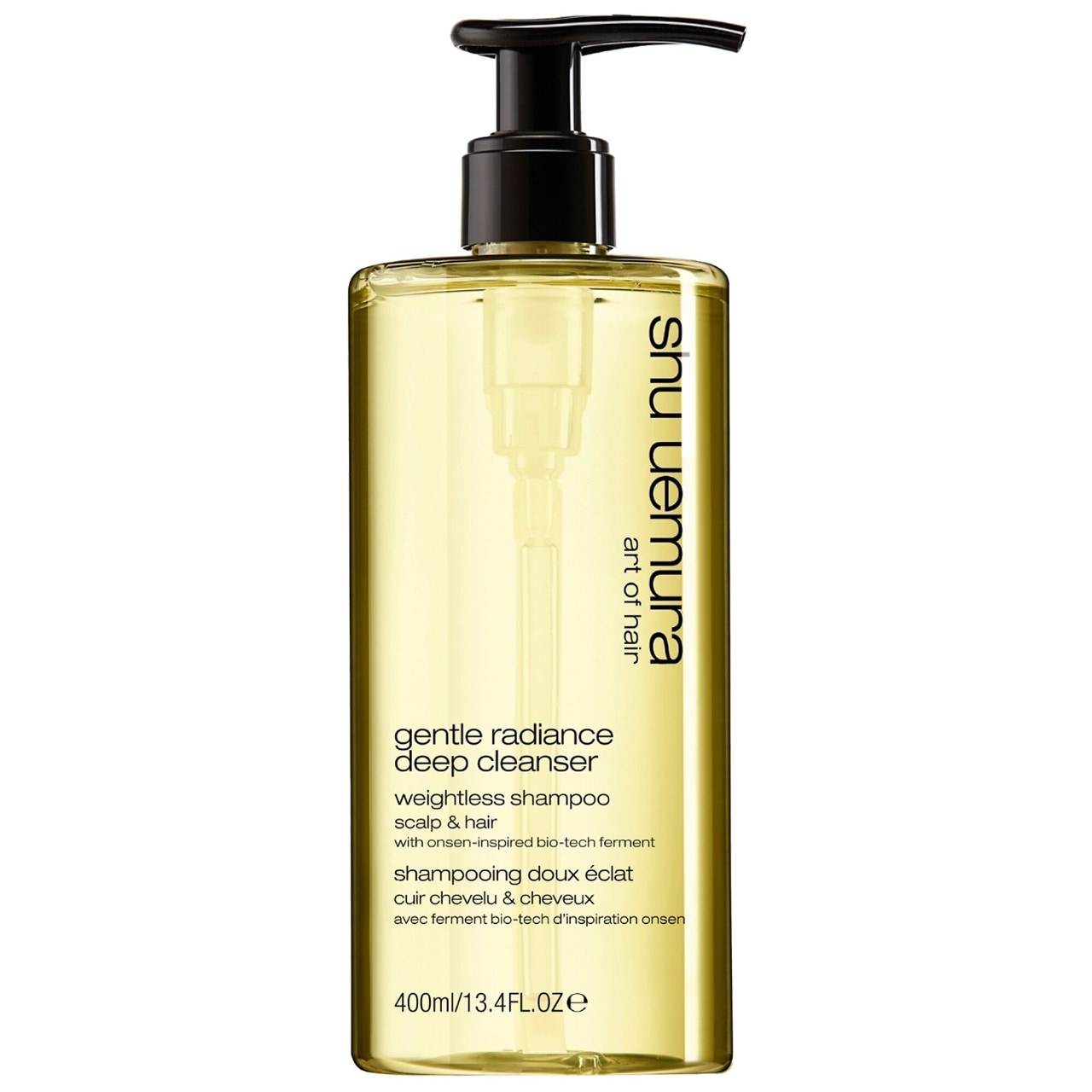 Очищающий шампунь для всех типов кожи головы и волос shu uemura Gentle Radiance — фото 1
