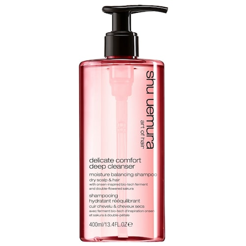 Очищающий шампунь для сухой кожи головы и волос shu uemura Delicate Comfort