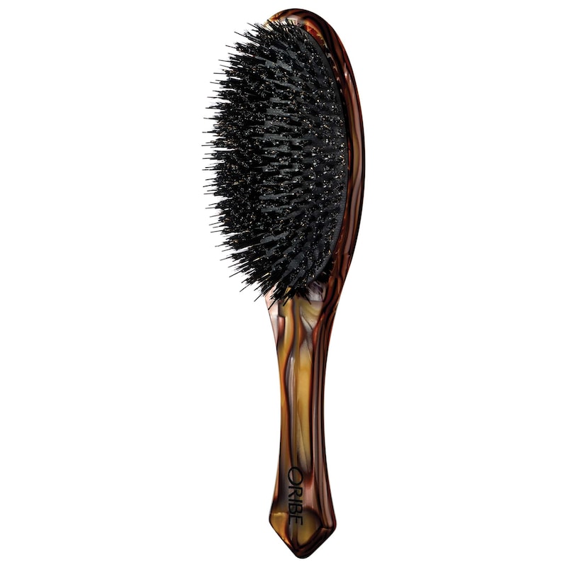 Flat Boar Bristle Hair Brush