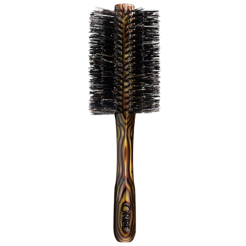Large Round Boar Bristle Hair Brush
