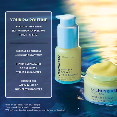 OLEHENRIKSEN Dewtopia 5% AHA Firming Night Crème