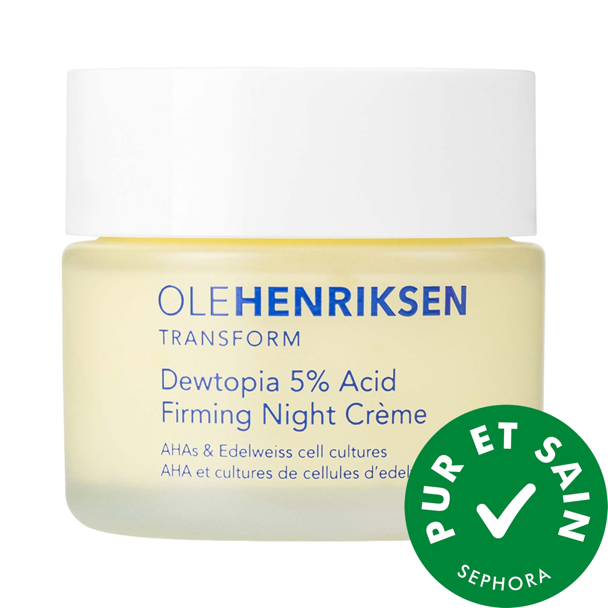 OLEHENRIKSEN Crème de nuit raffermissante Dewtopia 5 % AHA 1.7 oz / 50 mL