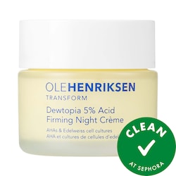 Dewtopia 5% AHA Firming Night Cr&egrave;me