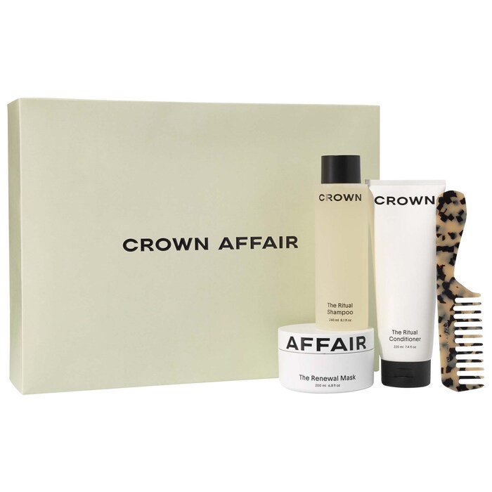 Ritual Shampoo, Conditioner and Renewal Mask Set Crown Affair Sephora