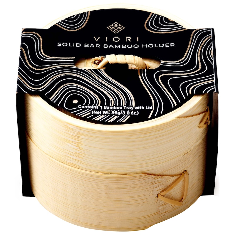 Hair Shampoo & Conditioner Bamboo Bar Holder