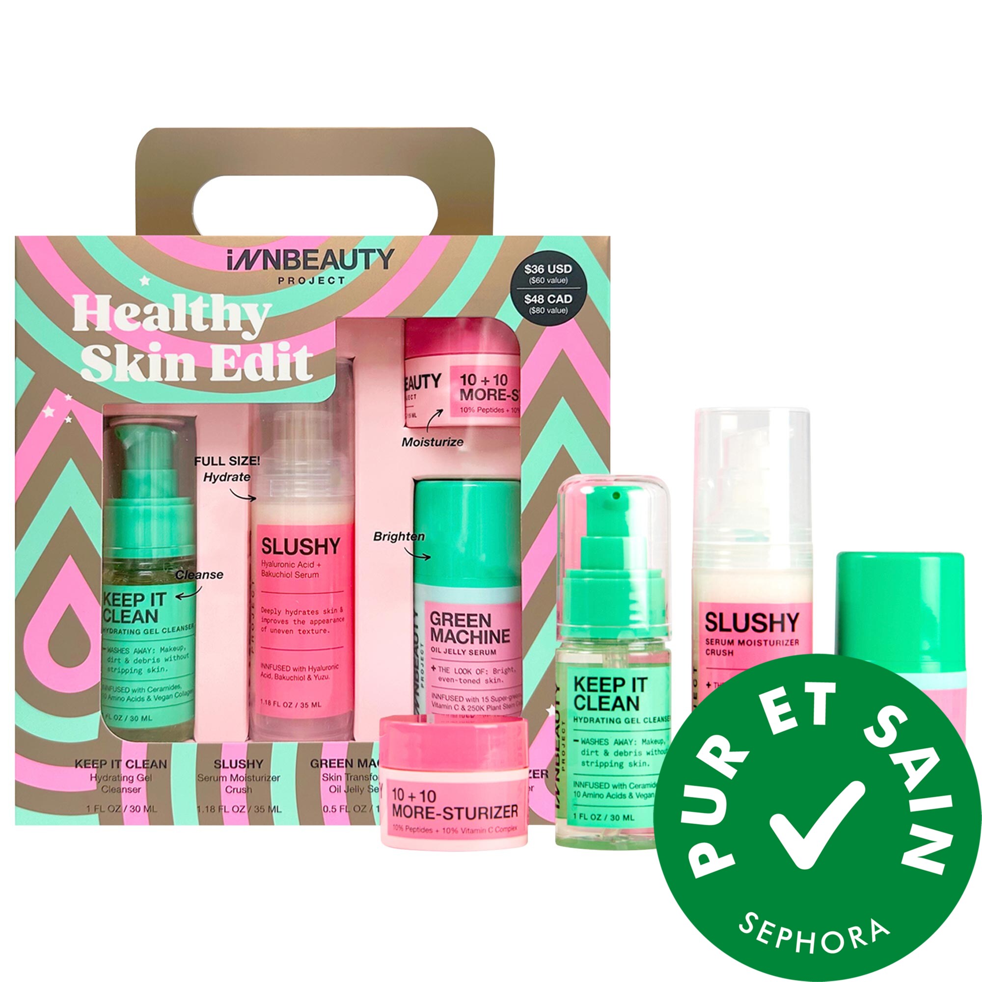 INNBEAUTY PROJECT Ensemble des meilleurs vendeurs The Healthy Skin Edit