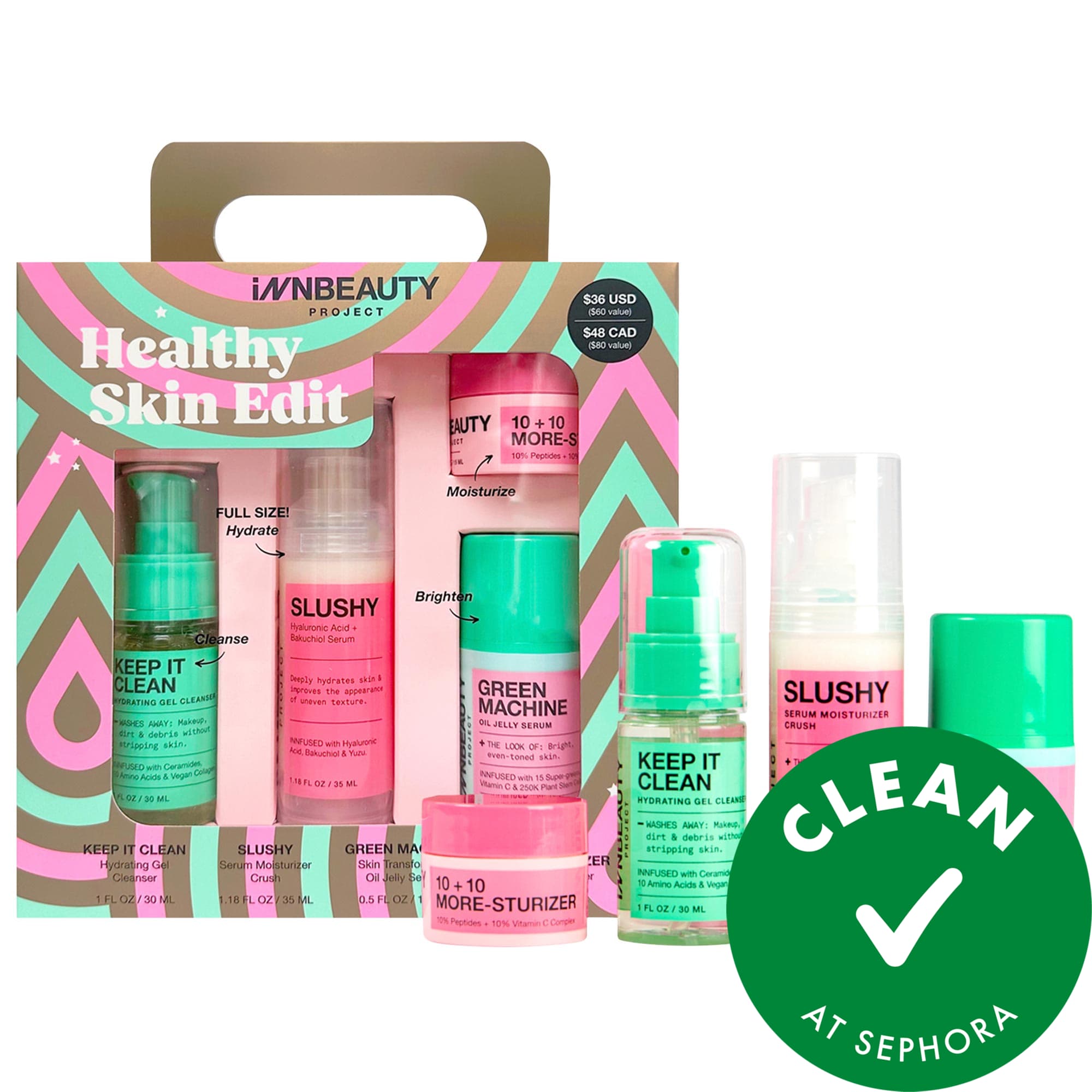 INNBEAUTY PROJECT The Healthy Skin Edit Bestsellers Kit