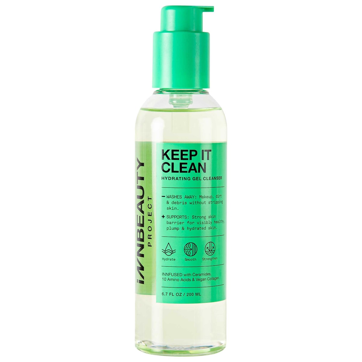 INNBEAUTY PROJECT Keep It Clean Hydrating Gel Cleanser with Ceramides & 10 Amino Acids