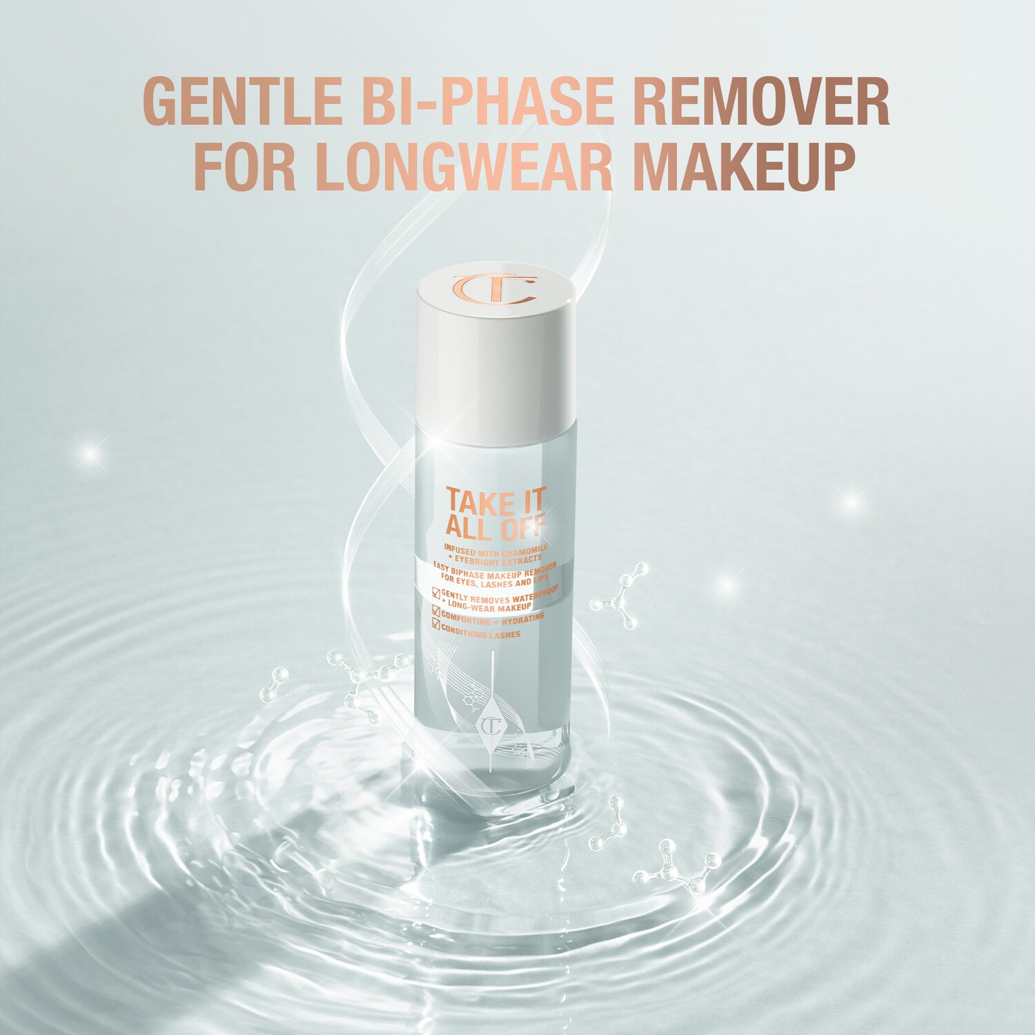 Take It All Off Bi-Phase Longwear Makeup Remover For Eyes, Lashes & Lips