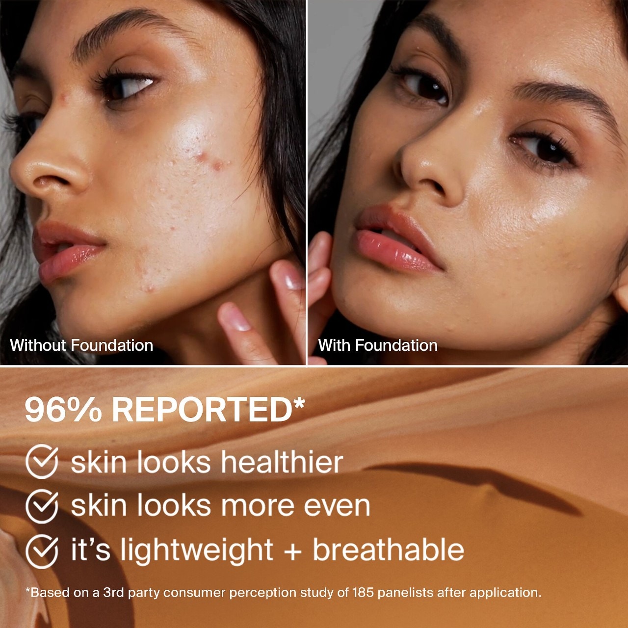 HAUS LABS BY LADY GAGA Triclone Skin Tech Medium Coverage Foundation with Fermented Arnica