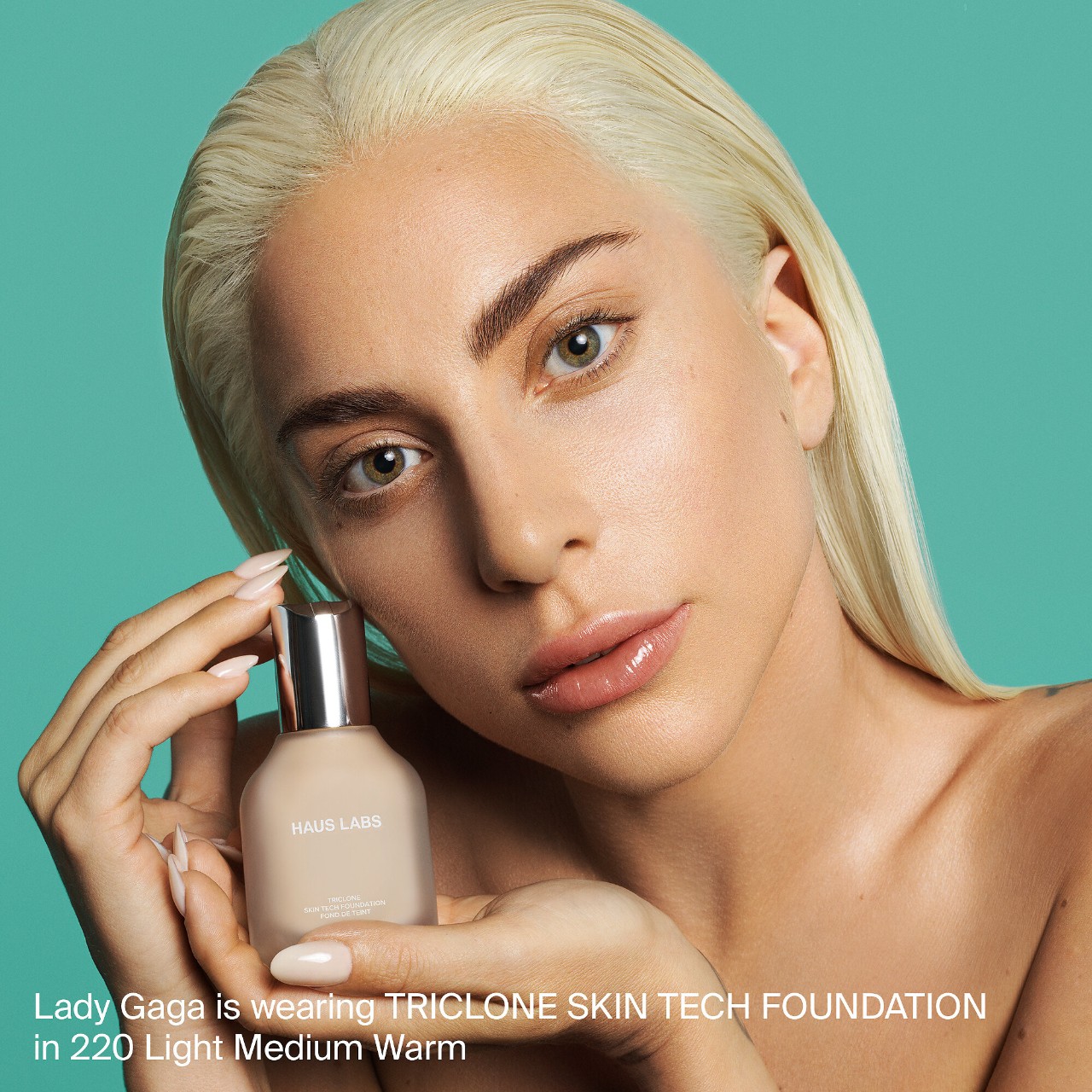Тональный крем Haus Labs by Lady Gaga Triclone Skin Tech со средним покрытием, цвет: 000 Fair — фото 5