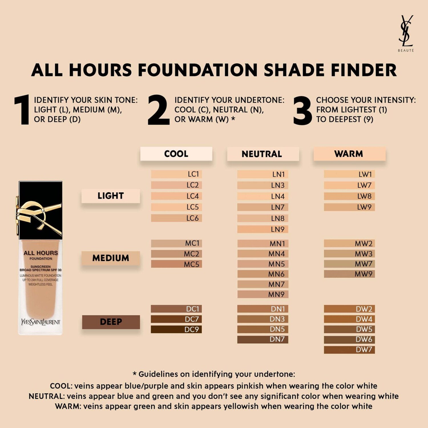 All Hours Luminous Natural Matte Foundation 24H Longwear SPF 30 with Hyaluronic Acid 3