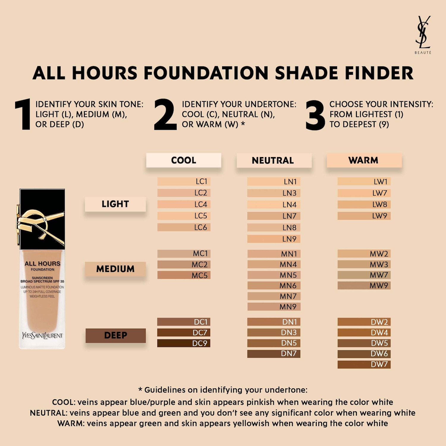 All Hours Luminous Natural Matte Foundation 24H Longwear SPF 30 with Hyaluronic Acid 3