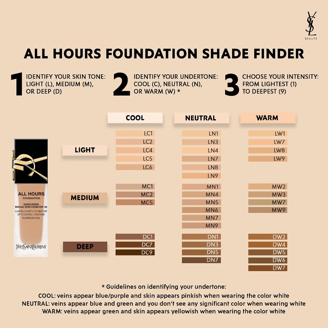 All Hours Luminous Natural Matte Foundation 24H Longwear SPF 30 with Hyaluronic Acid 3