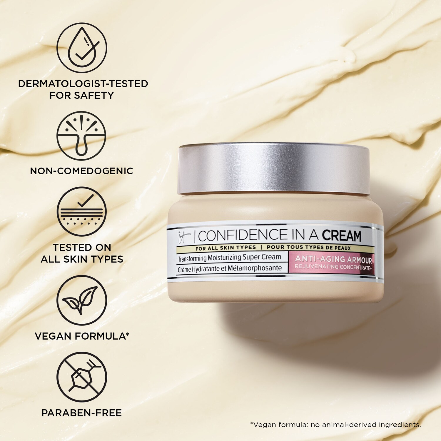 Confidence a Cream Anti-Aging Hydrating Moisturizer