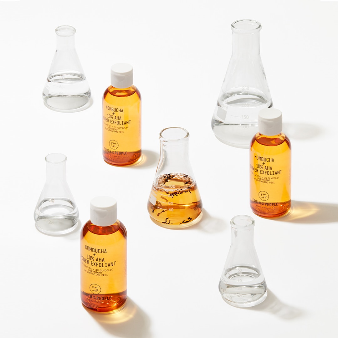 Youth To The People Kombucha + 10 AHA Liquid Exfoliant with Lactic