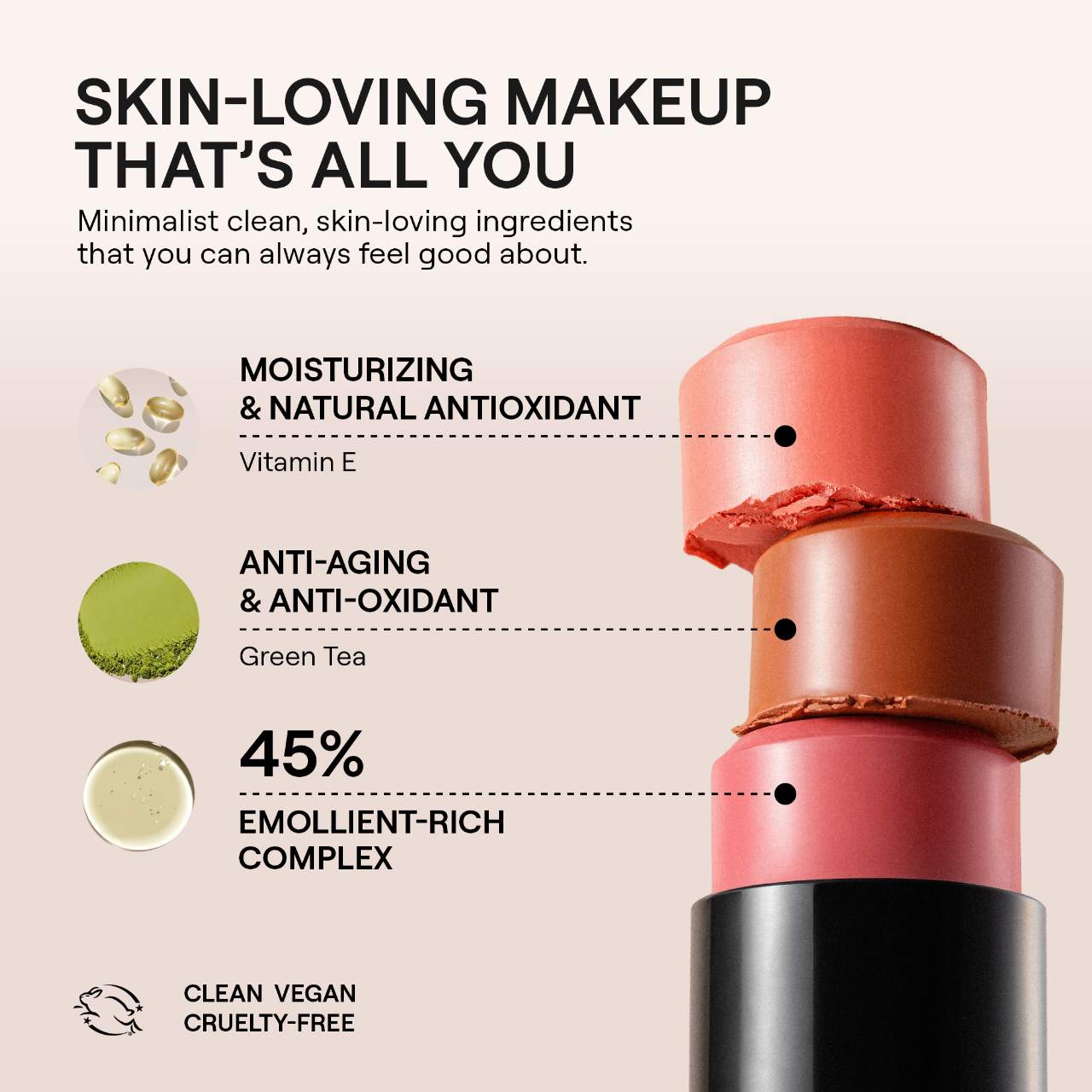 Nudies Cream Blush Stick