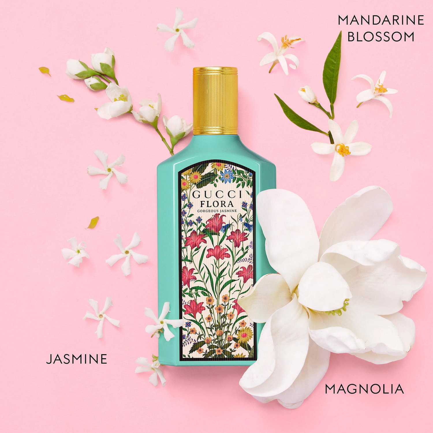 Flora Gorgeous Jasmine Eau de Parfum Travel Spray with Orange and