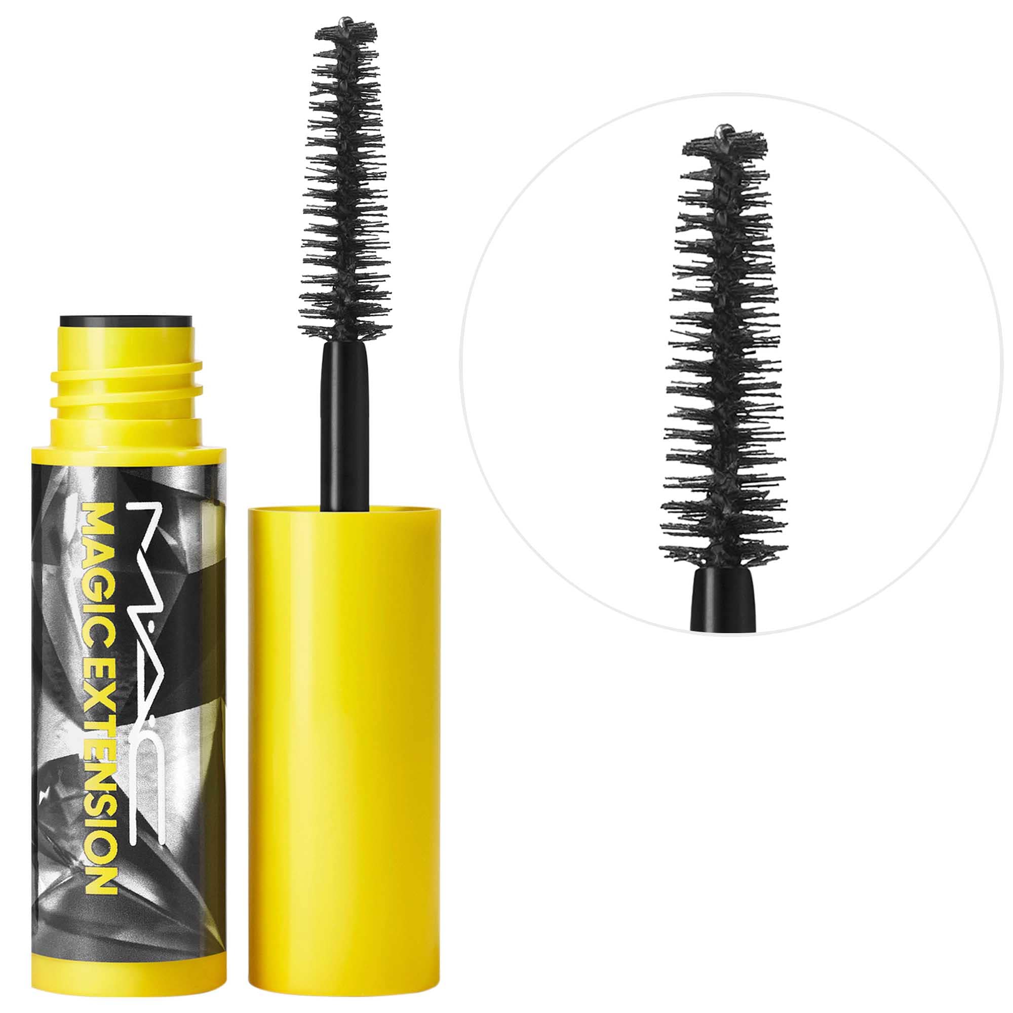 MAC Cosmetics Mini M·A·C Travel Size Magic Extension 5mm Fibre Volumizing and Lengthening Mascara Black 0.17 oz / 5 mL