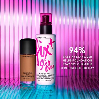 Mini M·A·C Travel Size Fix+ Stay Over Alcohol-Free 24HR Makeup-Locking  Setting Finishing Spray