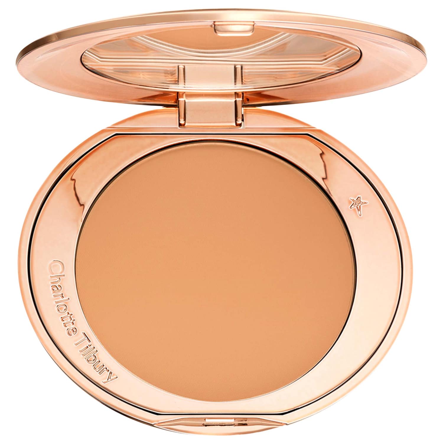 Charlotte Tilbury Airbrush Flawless Finish Refillable Blurring & Setting Powder in 3 Tan
