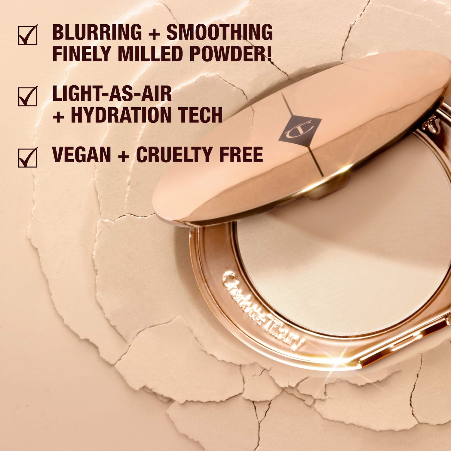 Charlotte Tilbury Airbrush Flawless Finish Setting Powder | Sephora