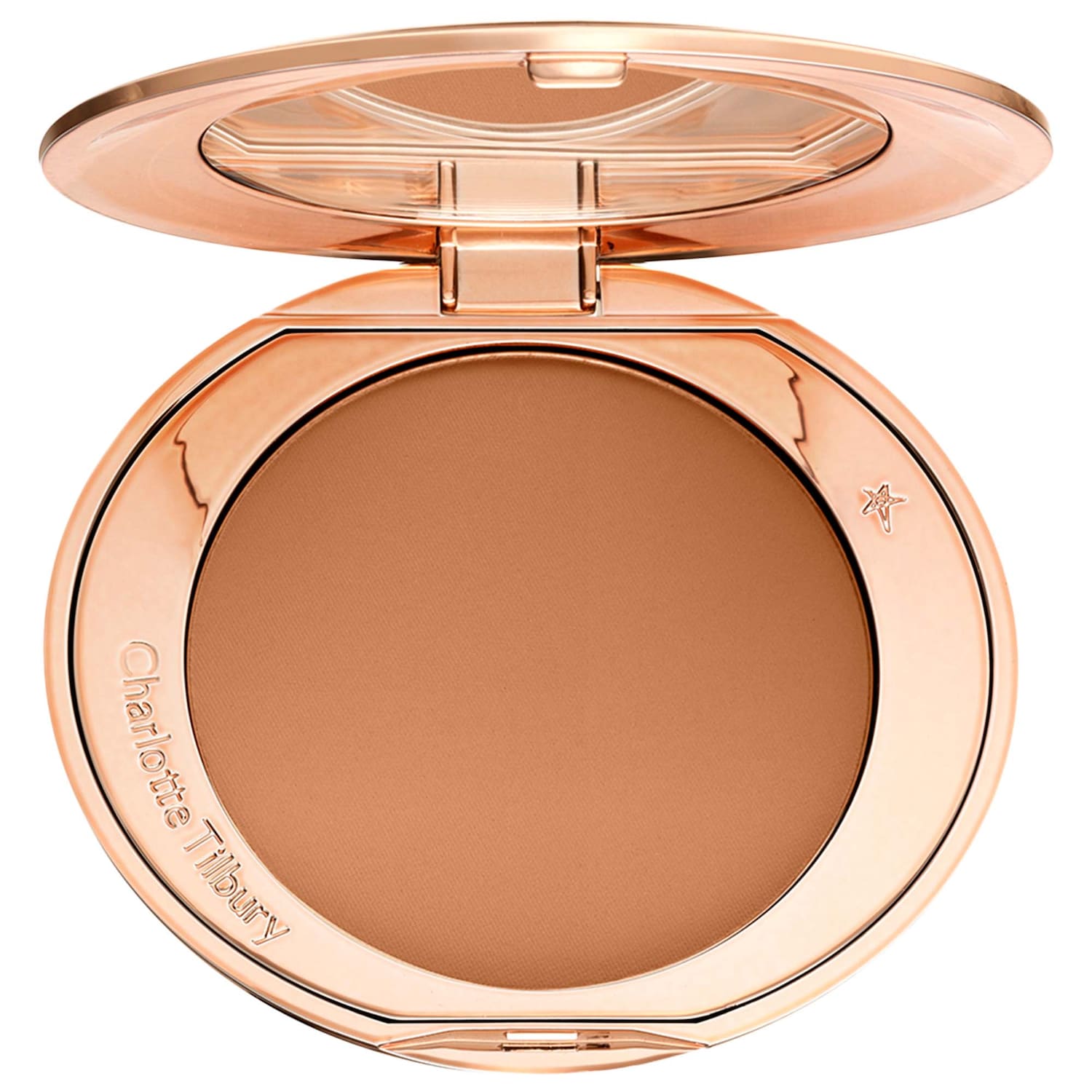 Charlotte Tilbury Airbrush Flawless Finish Refillable Blurring & Setting Powder in 4 Deep
