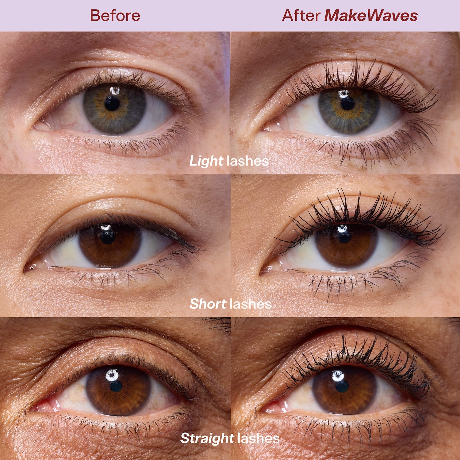 MakeWaves® Lengthening + Volumizing Mascara