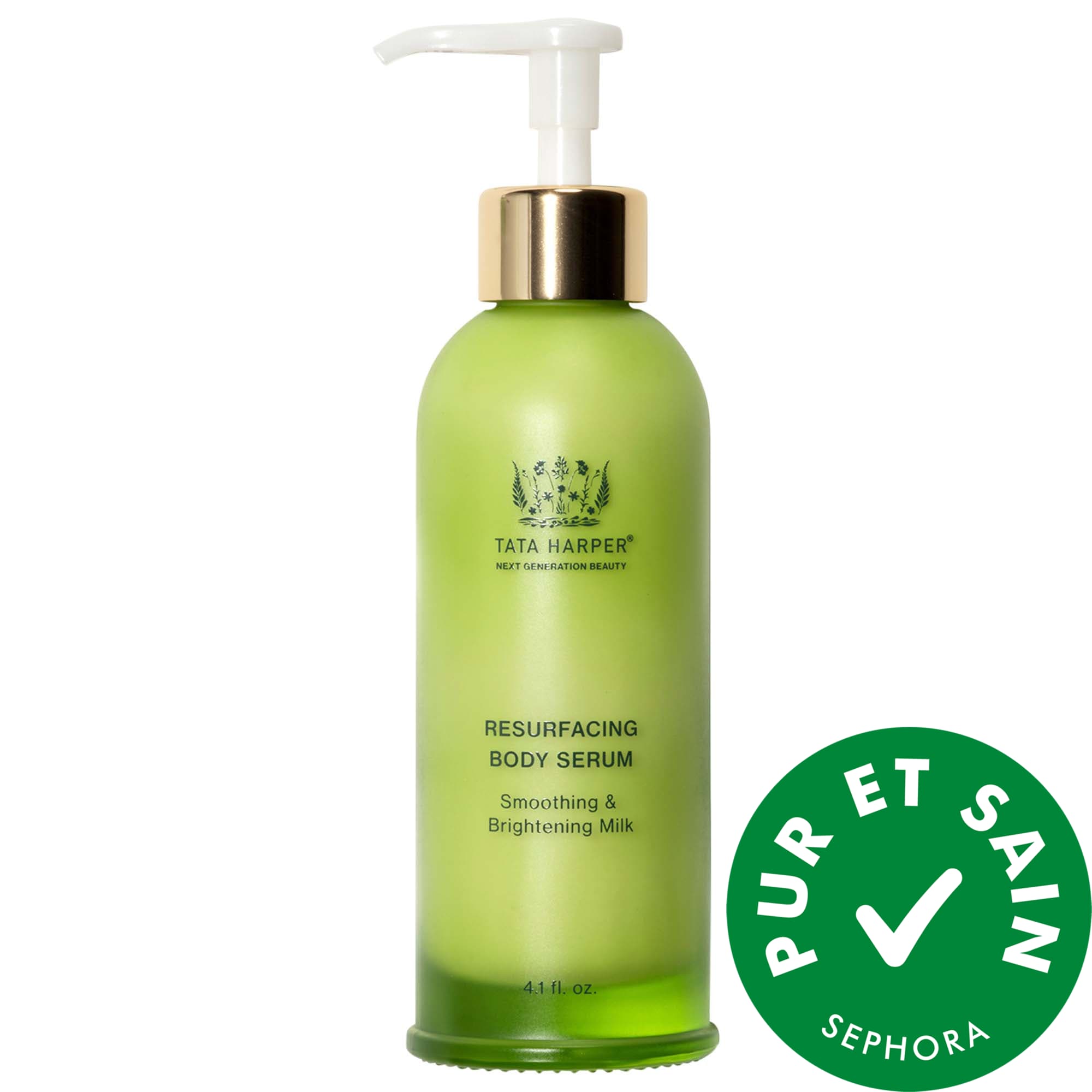 Tata Harper Sérum lissant et resurfaçant pour le corps avec AHA, acide lactique et acide glycolique 4.1 oz / 125 mL