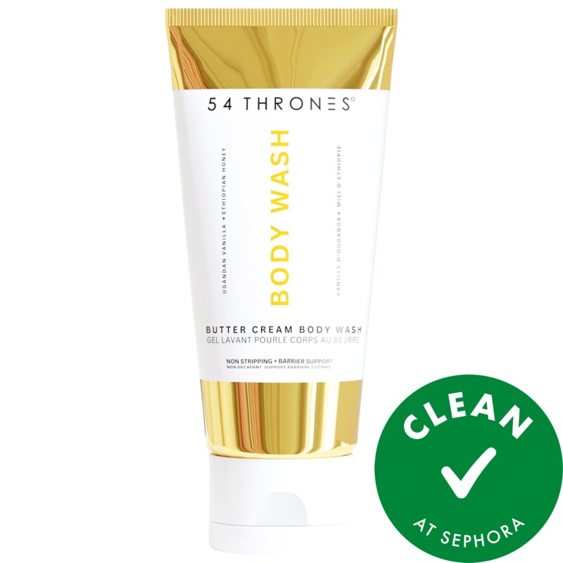 Moisturizing Butter Cream Body Wash - Non-Stripping with Shea Butter, Ceramides and Niacinamide