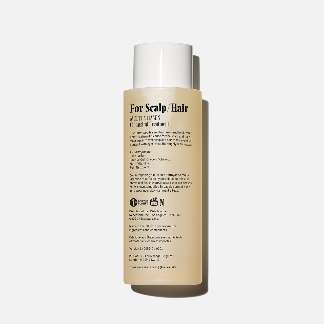 Шампунь для кожи головы с гиалуроновой кислотой и ниацинамидом Nécessaire The Shampoo — фото 2