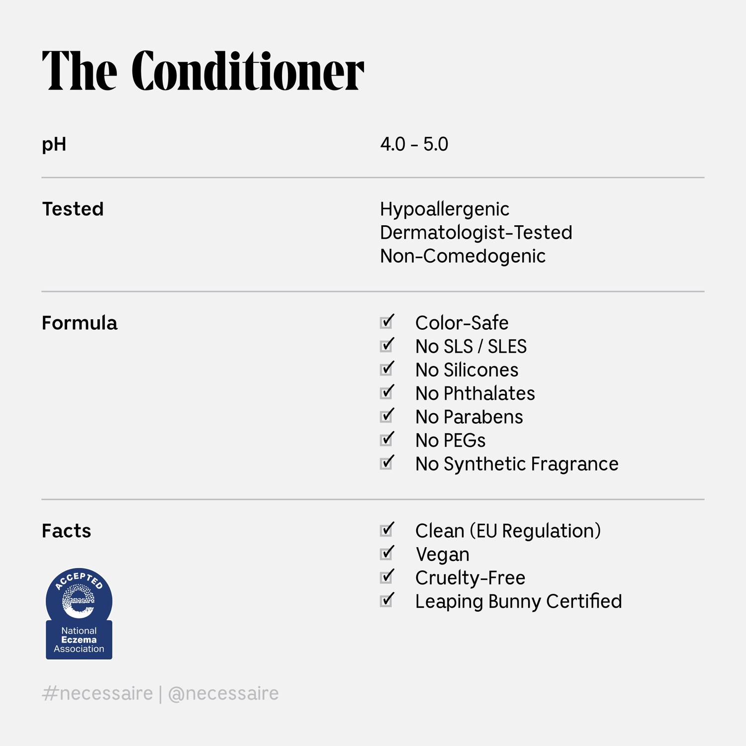 Увлажняющий кондиционер с гиалуроновой кислотой и ниацинамидом Nécessaire The Conditioner — фото 5