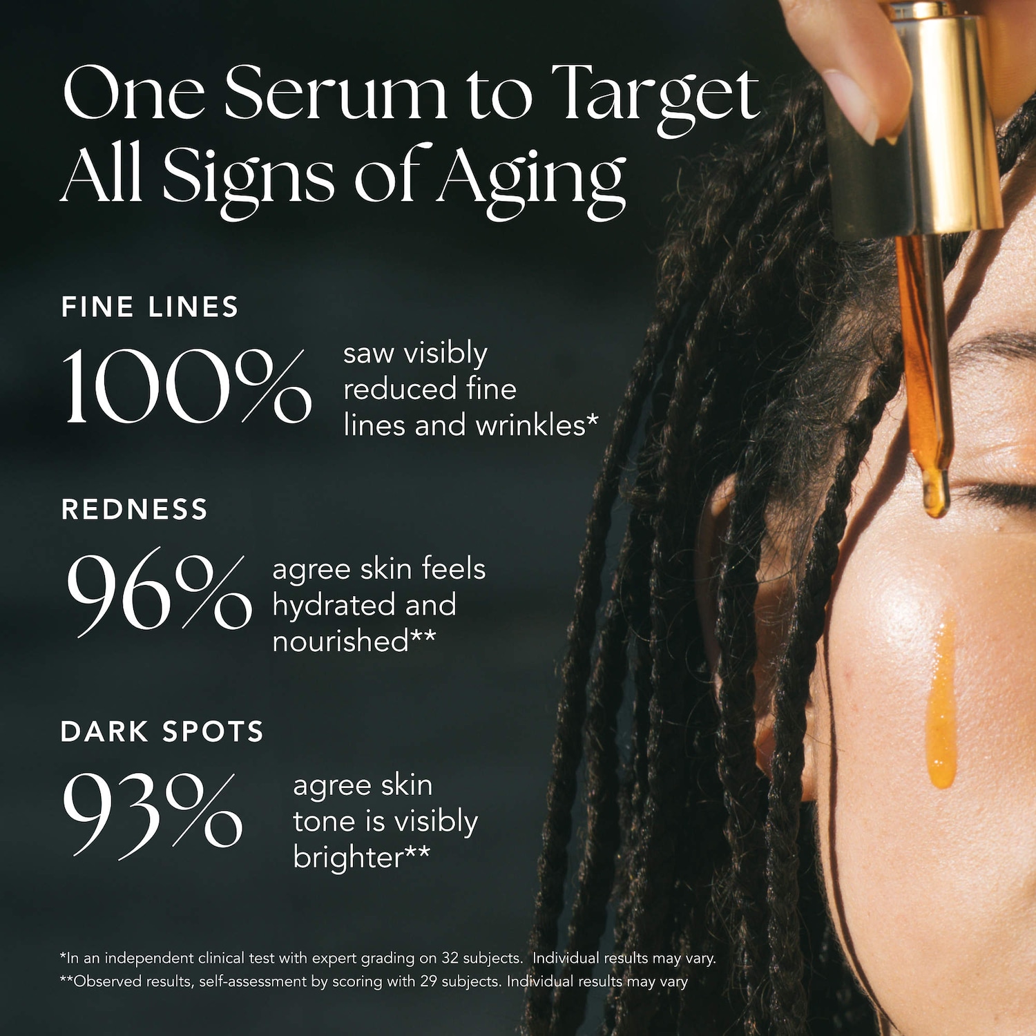 Brightening Dark Spot and Anti-Aging Facial Serum with Saffron Turmeric