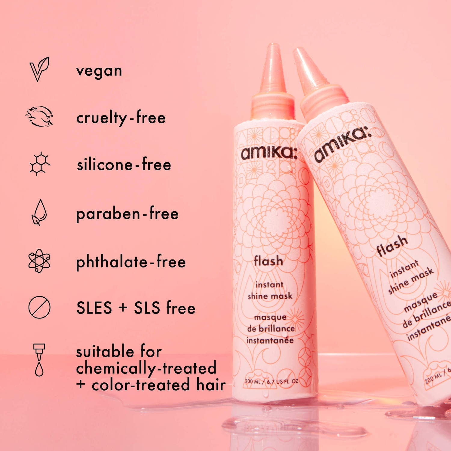 Flash Instant Shine Hair Gloss Mask