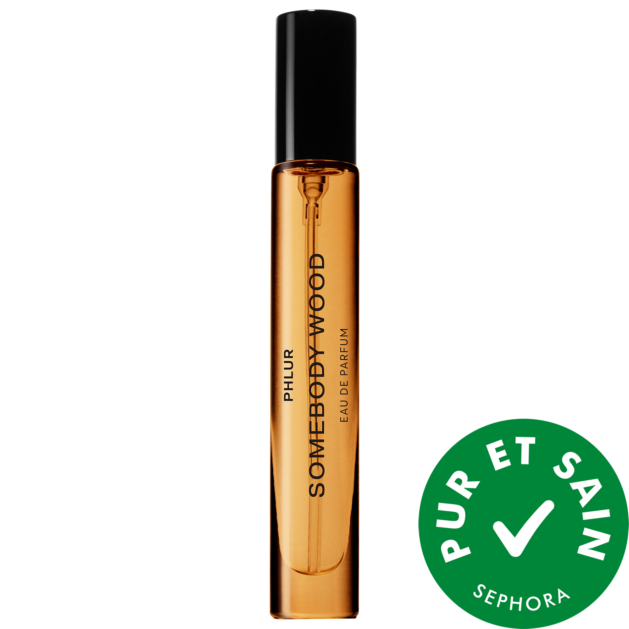 PHLUR Eau de parfum Somebody Wood en vaporisateur de voyage 0.32 oz / 9.5 mL