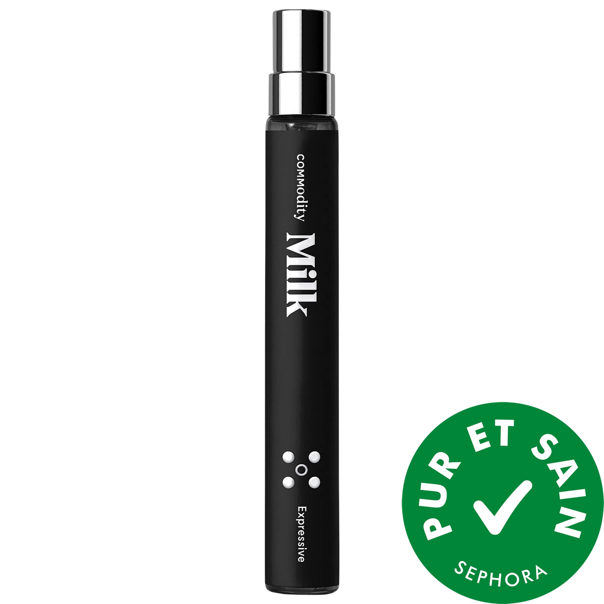 Commodity Eau de parfum Milk Expressive en vaporisateur de voyage avec des notes de guimauve et de bois d'acajou 0.34 oz / 10 mL eau de parfum vaporisateur