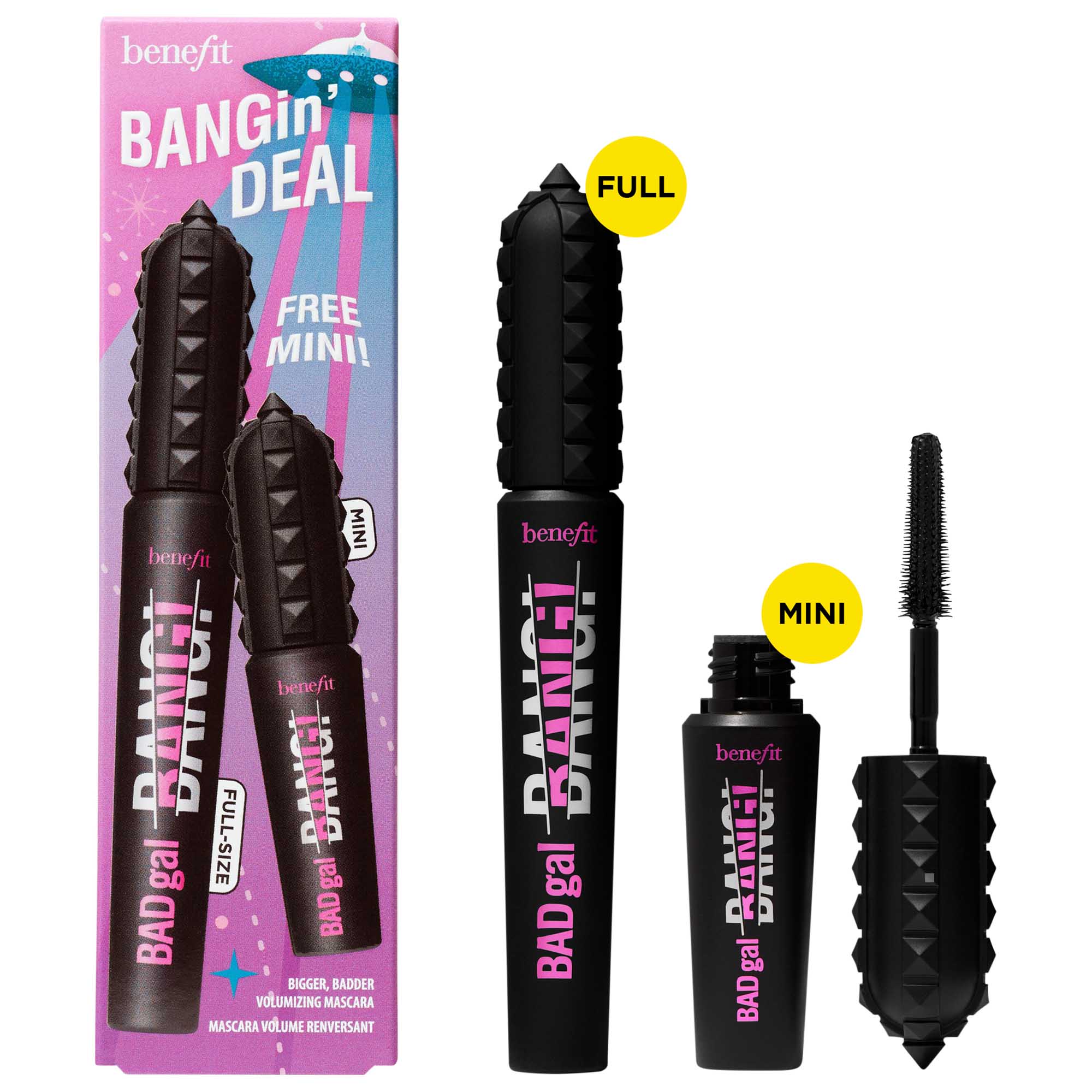 Benefit BADgal BANGin‘ Mascara-Angebot – Im Wert Von £38, Voluminöse Wimpern, Make-up-Essential